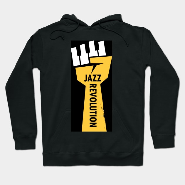 Jazz Revolution Hoodie by PLAYDIGITAL2020